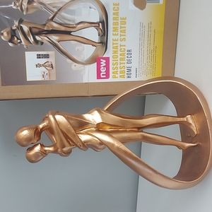 Passionate Embrace Abstract Statue Home Decore